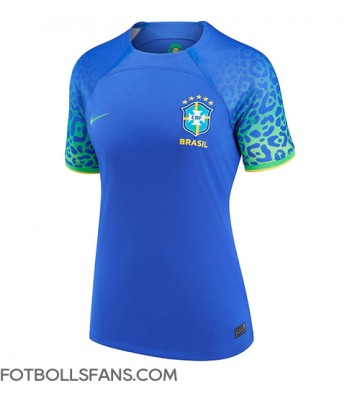 Brasilien Replika Bortatröja Damer VM 2022 Kortärmad